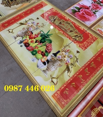 Tranh gach men phòng thờ HP9722