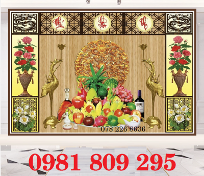 Gạch , gạch ốp tường 3d phòng thờ Hn8383