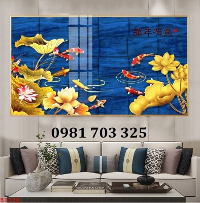 Gạch cá chép 3D trang trí đẹp