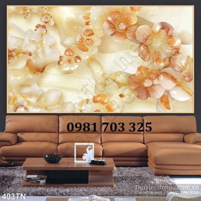 Gạch tranh 3D sứ ngọc đẹp