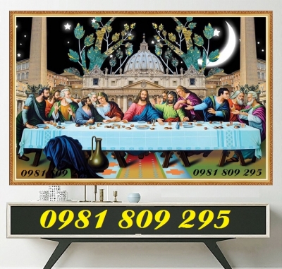 Tranh gạch công giáo 3d 12 tông đồ H7535