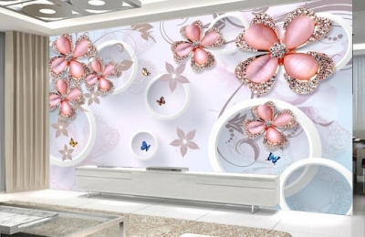 Tranh gạch 3d giả ngọc - FFDC4