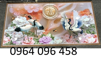 Tranh 3d phong thủy - tranh gạch 3d phong thủy - KHG54