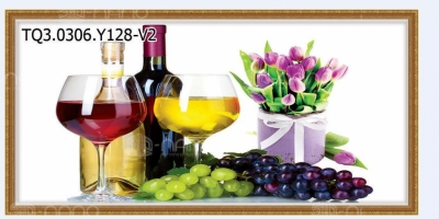 Tranh gạch 3d trang trí phòng bếp - SCM06