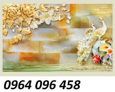 Tranh gạch 3d trang trí phòng khách - phòng ngủ - MBCV42
