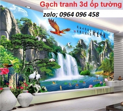 Tranh gạch 3d ốp tường phong cảnh - GFX32