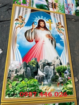Gạch tranh thiên chúa, tranh công giáo
