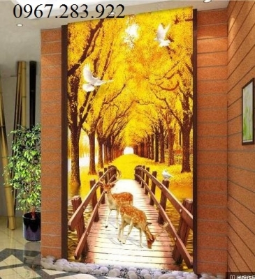 Gạch trang trí phong cảnh