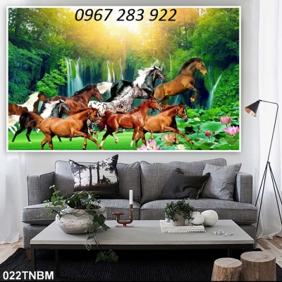 Gạch trang trí tường họa tiết mã đáo thành công