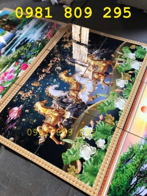 Tranh gạch mã đáo thành công