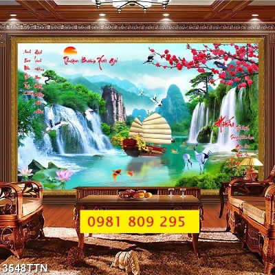 Gạch tranh thiên nhiên giao hòa JP8558