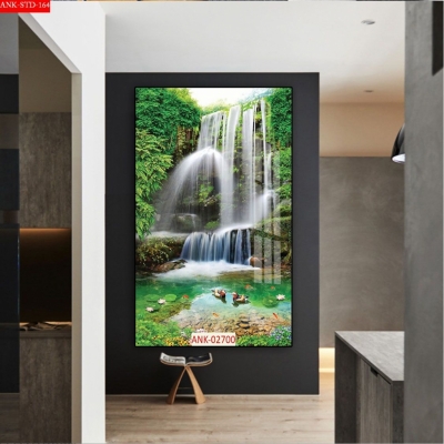 Tranh gạch 3d phong cảnh khổ đứng - NBV43