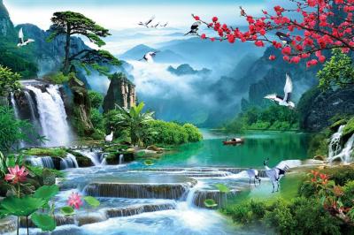 GẠCH TRANH 3D A23