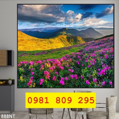 Gạch tranh 3d vườn hoa