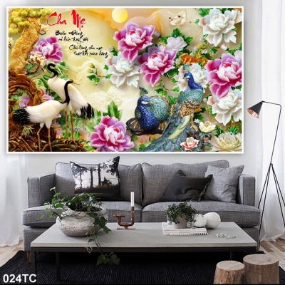 Tranh gạch trang trí phòng