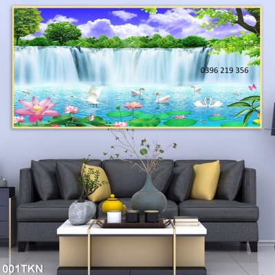 Tranh gạch men 3D ốp lát tường