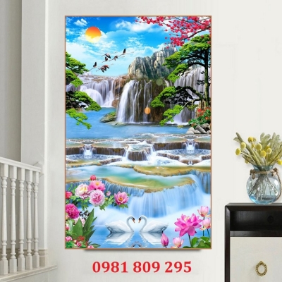 Gạch trang trí 3d thiên nhiên HP9685