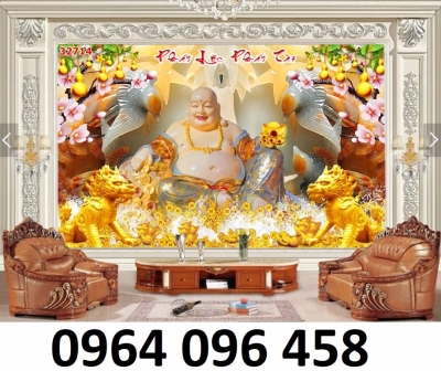 Tranh gạch 3d phật di lặc - SVBN93