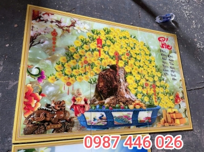 In tranh gạch men 3d