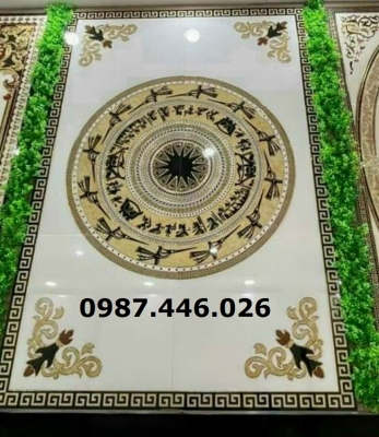 Gạch nền thảm gạch phòng khách HP682