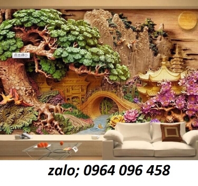 Tranh gạch men 3d phong cảnh - CXX3