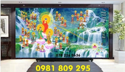 Tranh gạch 3d - tranh phật