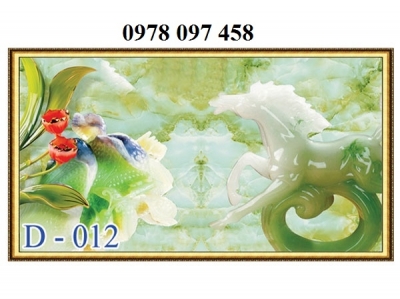Tranh gạch giả sứ ngọc