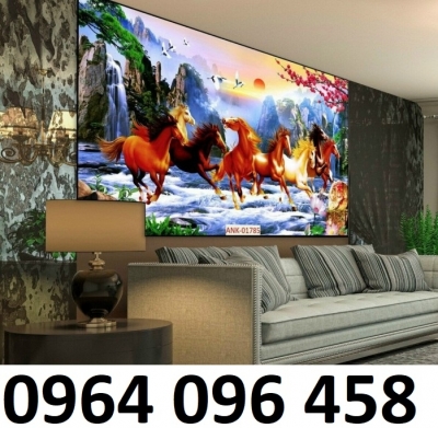Tranh gạch 3d mã đáo thành công - BNM68