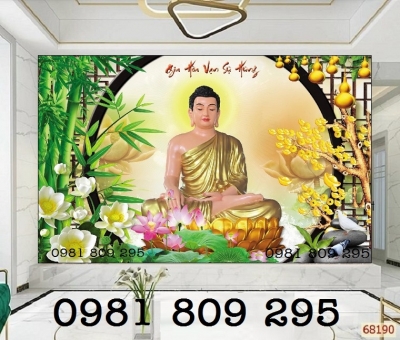Tranh gạch men - tranh phật ốp tường