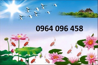 tranh gạch 3d ốp tường mẫu hoa sen - SLK76
