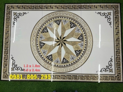 Gạch thảm , thảm lát nền ngôi sao