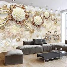 Gạch trang trí 3d hoa ngọc