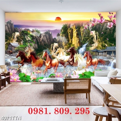 Tranh 3d , gạch tranh 3d , tranh gạch ốp tường HN9499