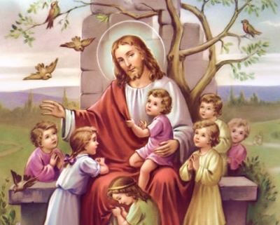 Tranh gạch 3d ốp tường thiên chúa giáo - 72XC