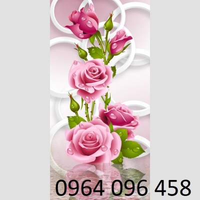 Tranh gạch 3d hoa hồng - GX3333