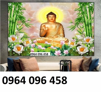 Tranh gạch men 3d phật phòng thờ - SXXX84