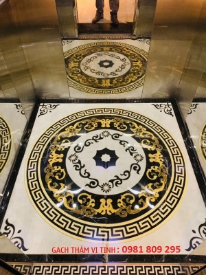 Gạch thảm phòng khách