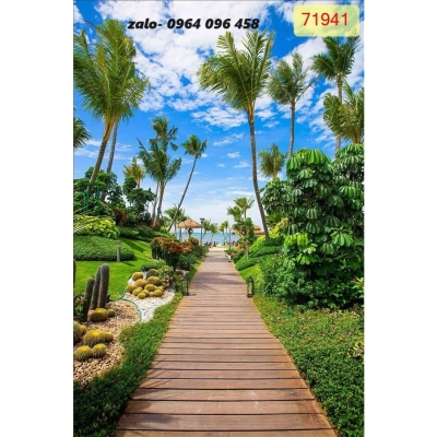 Tranh gạch 3d ốp tường hành lang - sảnh - KMN76