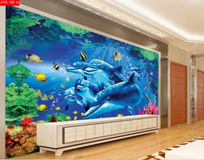 Tranh gạch 3d ốp bể bơi - FSZ2