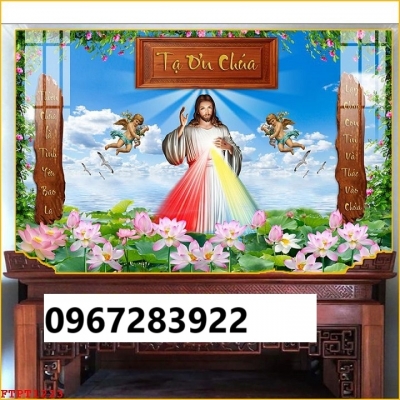 Gạch tranh công giáo đẹp