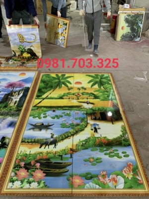 Tranh gạch 3D sản xuất theo yêu cầu