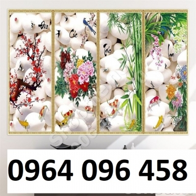 Tranh gạch 3d tranh 4 mùa - SJK89