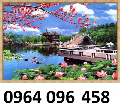 Tranh gạch 3d phong cảnh phong thủy - CM044