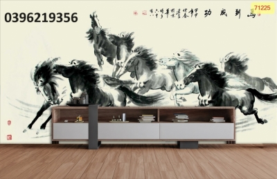Tranh gạch men ngựa mã đáo