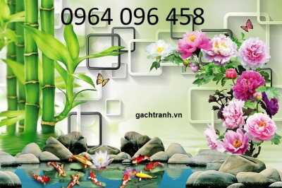tranh gạch 3d mẫu tranh phong cảnh