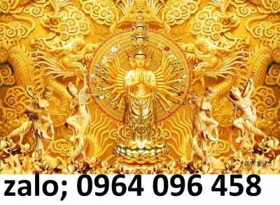 Tranh gạch 3d phật phòng thờ - 799MN