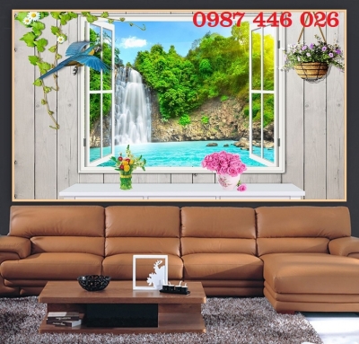 Gạch 3d tranh trang trí ốp tường