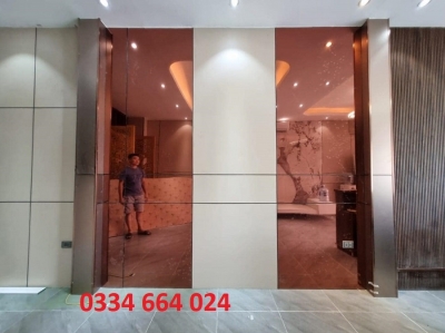 Tấm ốp than tre trang gương
