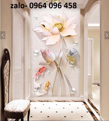 Tranh gạch 3d ốp tường phòng khách - hành lang - SXVCB63