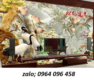 Tranh gạch 3d trang trí phòng khách đẹp - GBBB04